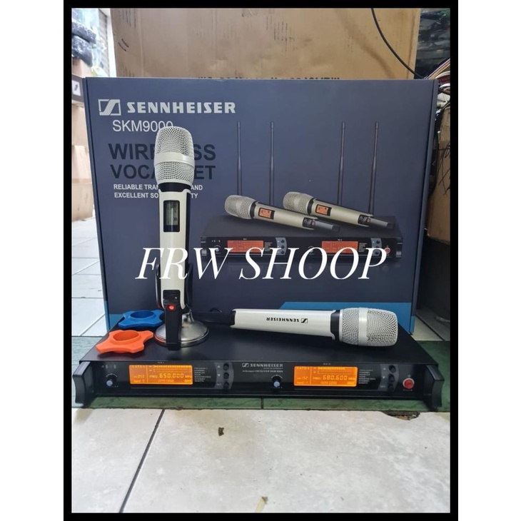 Mic Wireless Sennheiser Skm 9000 / Skm9000 / Skm-9000 ( Handheald) Uhf Kode 595