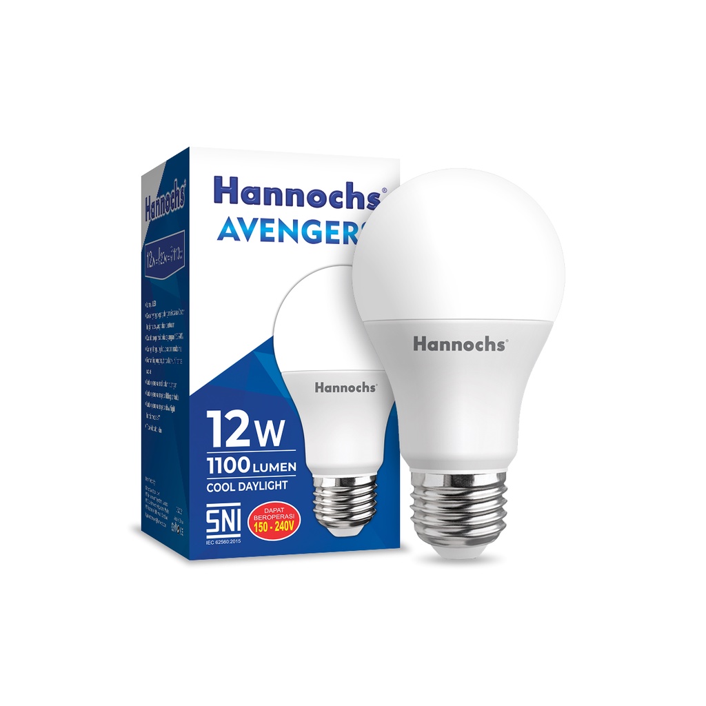 HANNOCHS Lampu Led Avengers 12 Watt - Garansi 1 Tahun