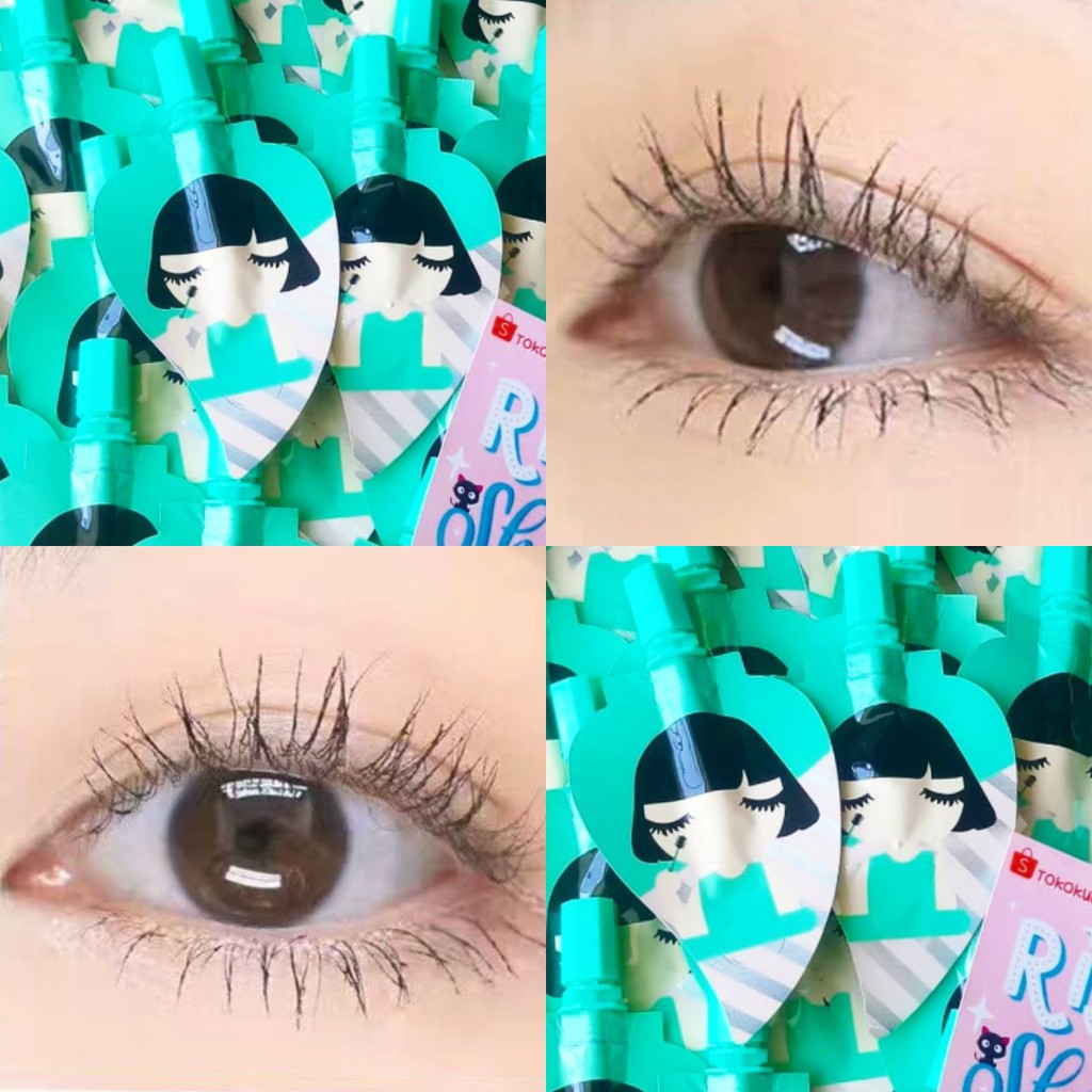 MASCARA HITAM AS CURLING AS FEATHER MASCARA IMAN OF NOBLE