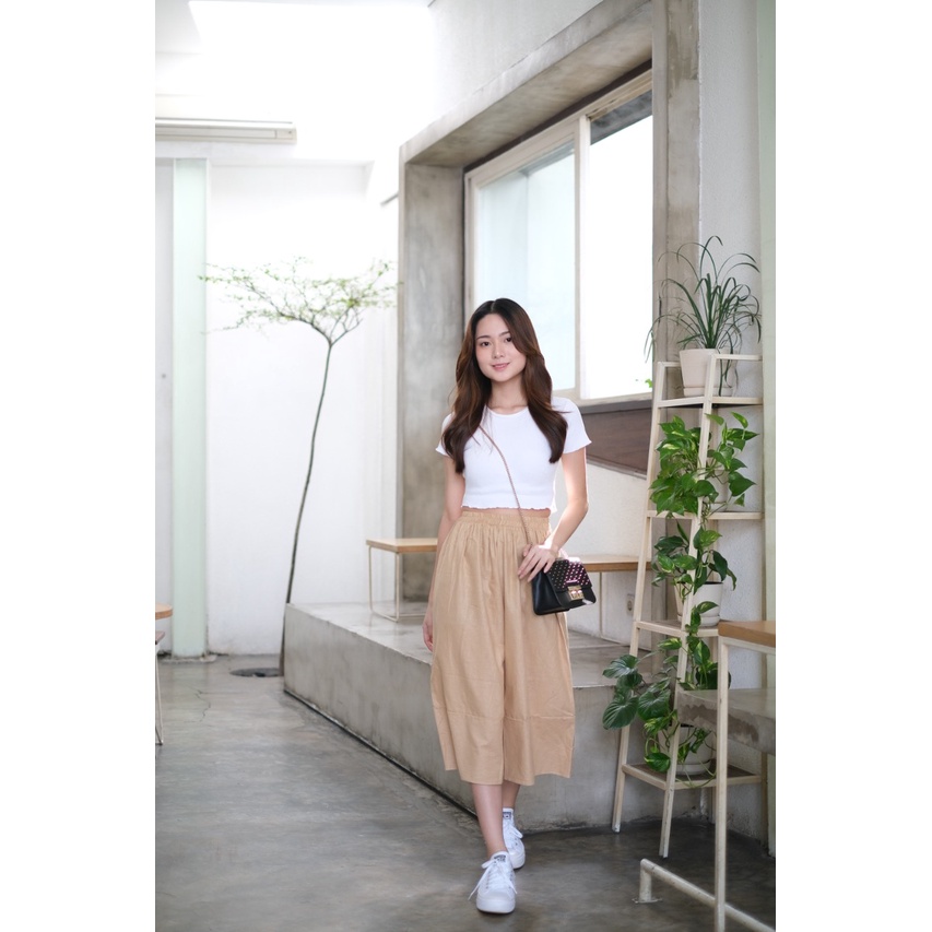 IVANI PANTS - celana linen / celana panjang / pants murah / celana bahan / celana wanita