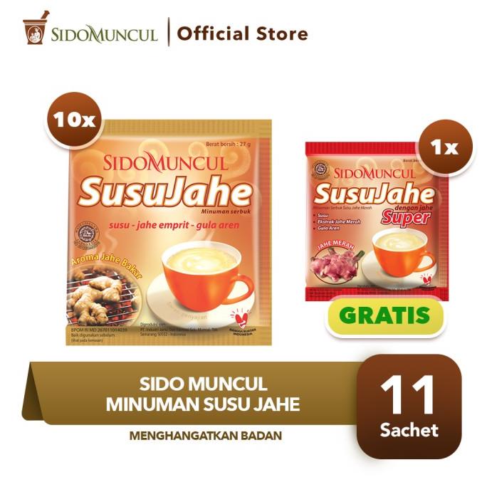 

Sido Muncul Minuman Susu Jahe Menghangatkan Badan 10's FREE 1's