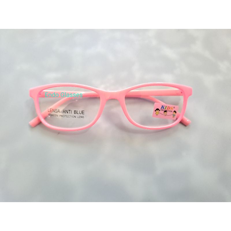 Kacamata Anak Anti Bleray Anti Radiasi HP / Komputer 625SJ - PINK
