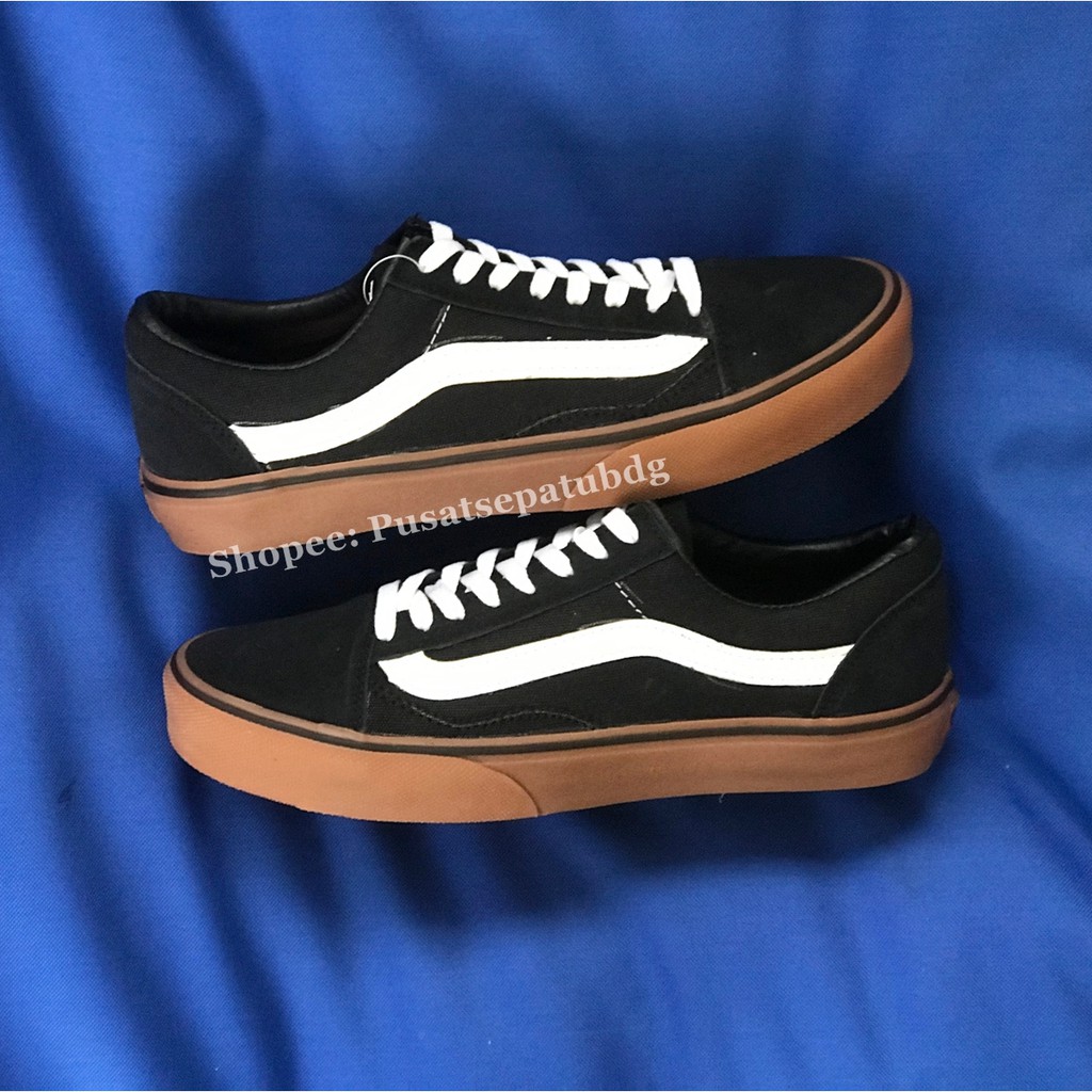 Siap Kirim Sepatu Vans Oldskool Bw N All White Sket Sekolah Olahraga Santai Sport Murah.,..