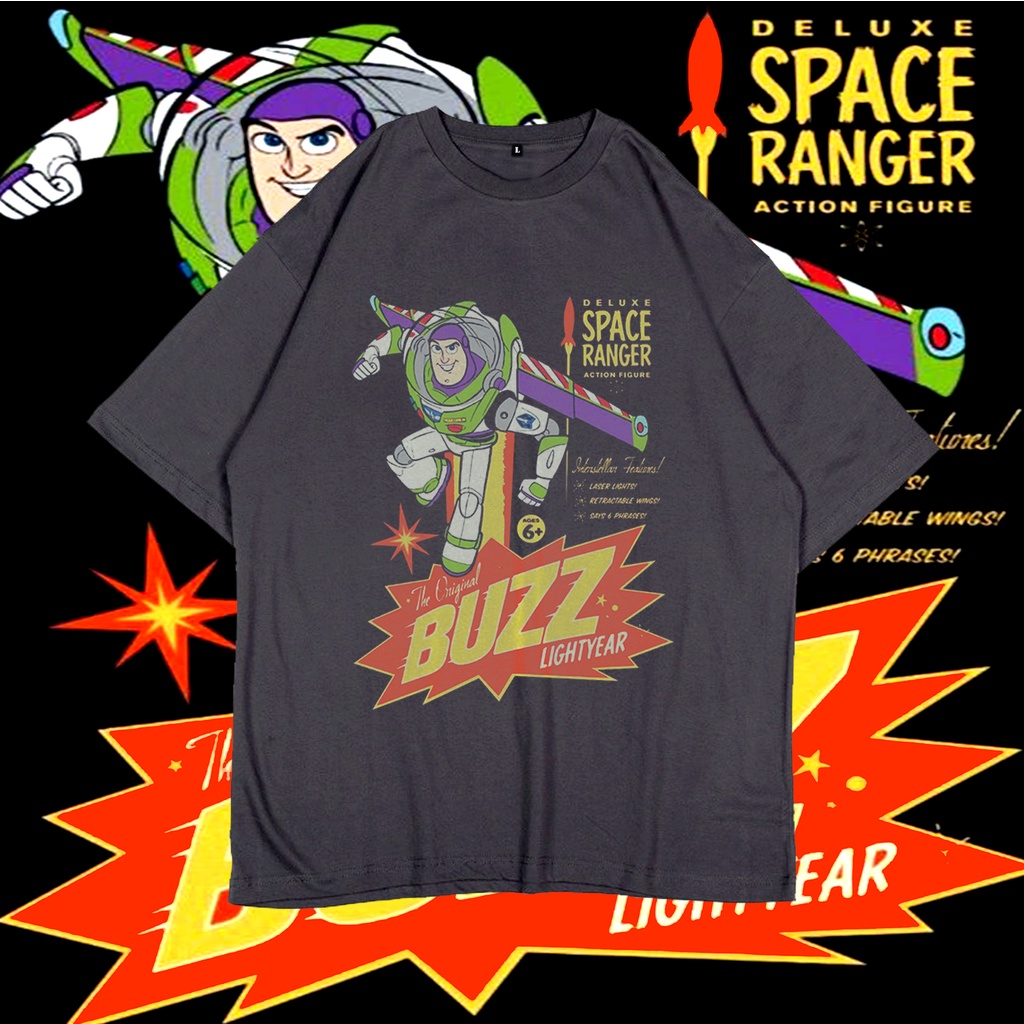 BUZZ LIGHTYEAR_TOY STORY OVERSIZE VITAGE TSHIRT