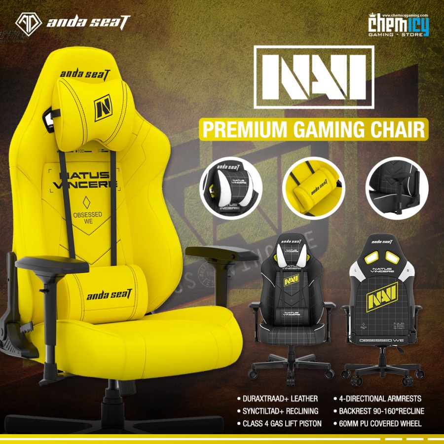 AndaSeat Navi Edition Premium Gaming Chair / Kursi Gaming