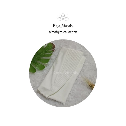 Dasya sport//Hijab sporty-Putih tulang