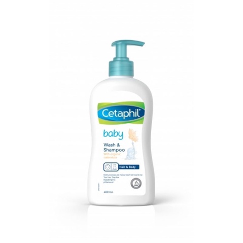 CETAPHIL BABY WASH&amp;SHAMPO 400ML