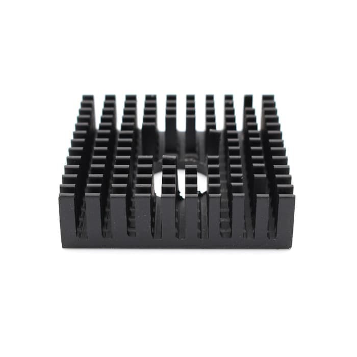 Black 3D Printer Accessories MK7 MK8 Heatsink 40*40*11 heat sink