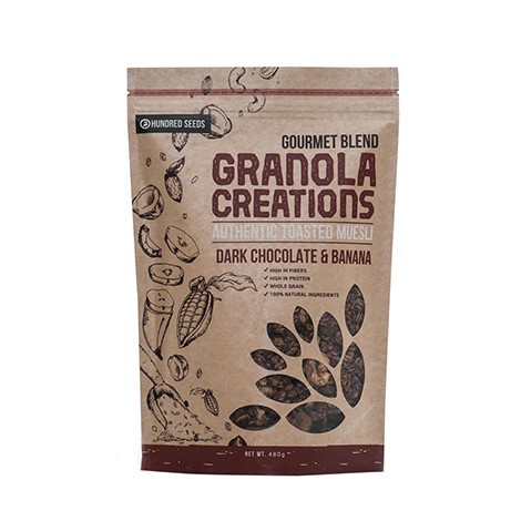 

Granola Dark Choc&Banana Grmt Blend 480Gr