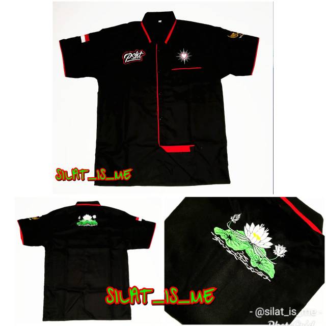 Kemeja Hem Psht bordir nagata drill