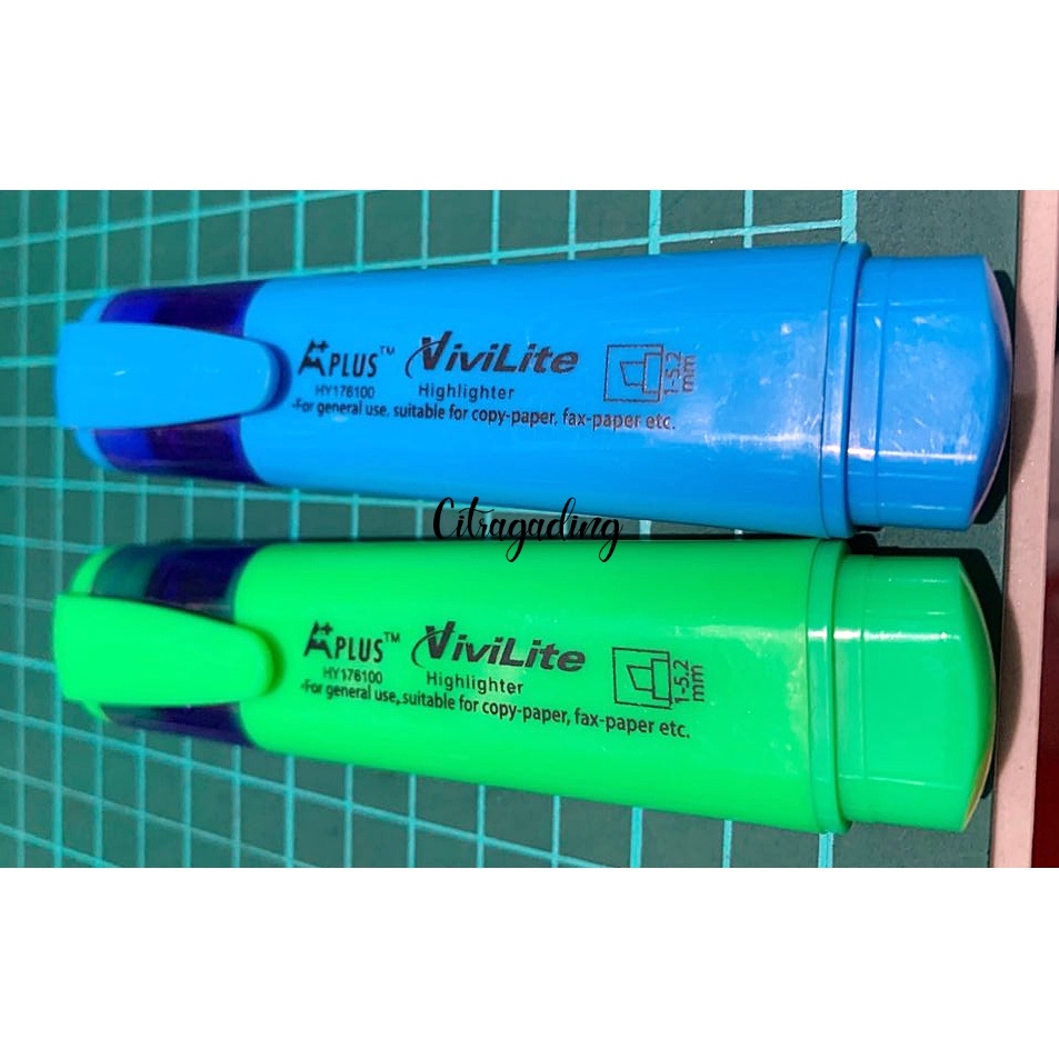 

HIGHLIGHTER A PLUS VIVILITE HY176100 TEXTLINER STABILO AESTETHIC BULLET JOURNAL GROSIR LUSIN MURAH ECER