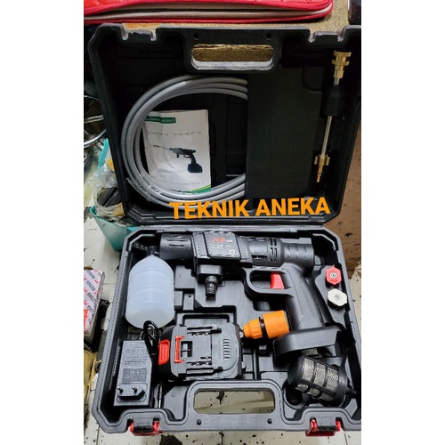 JET CLEANER CORDLESS JLD CUCI MOBIL MOTOR AC STEAM BATERAI