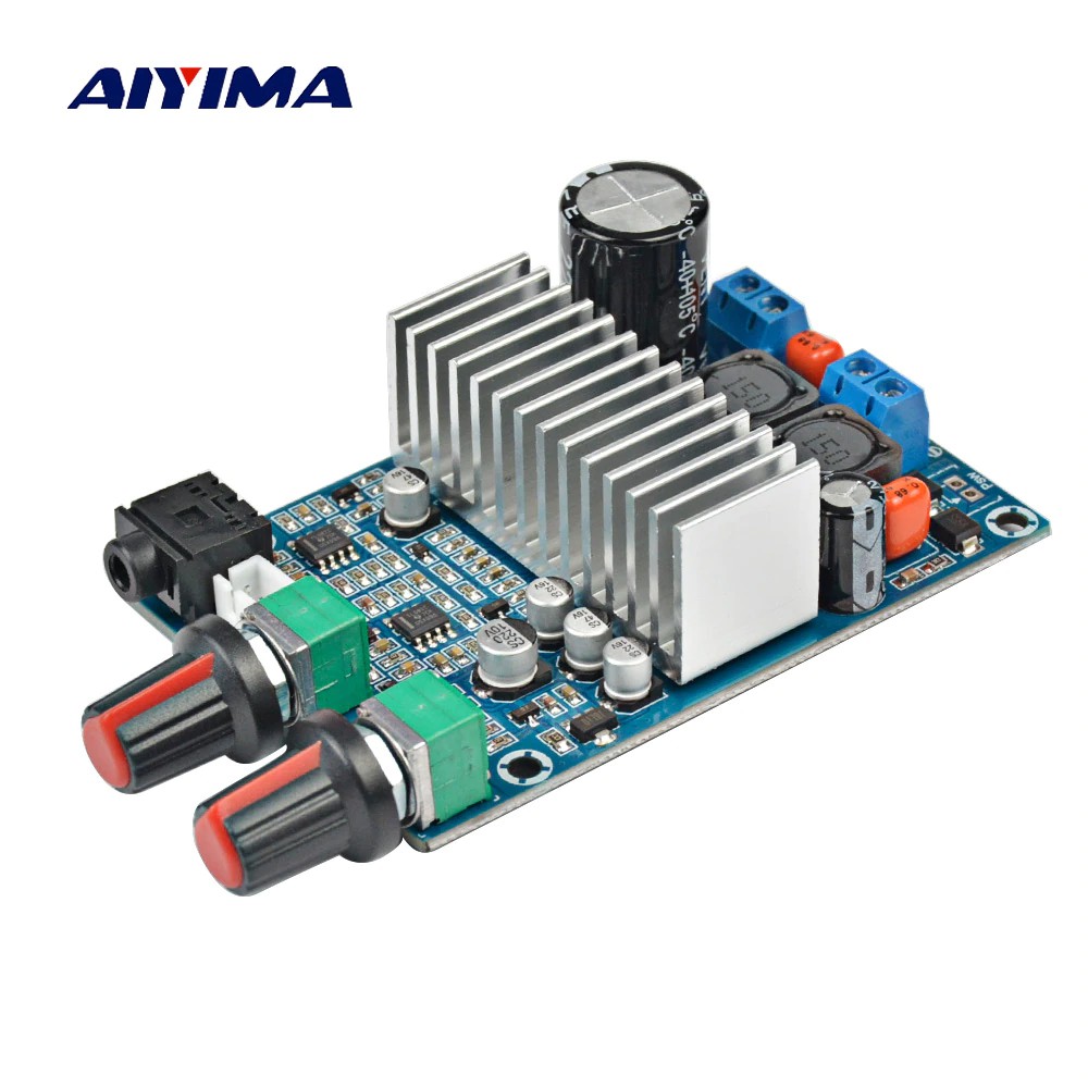 konektor AIYIMA TPA3116 Subwoofer Amplifier Board TPA3116D2 Audio Amplifiers 100W Bass Output