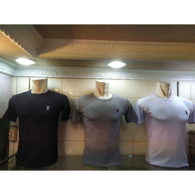 Kaos Dalam Pria Cowok Dewasa Oblong Crew Neck Murah Baju Daleman Polos Slimfit