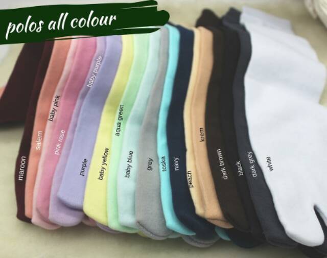 FAYDA Kaos kaki jempol polos