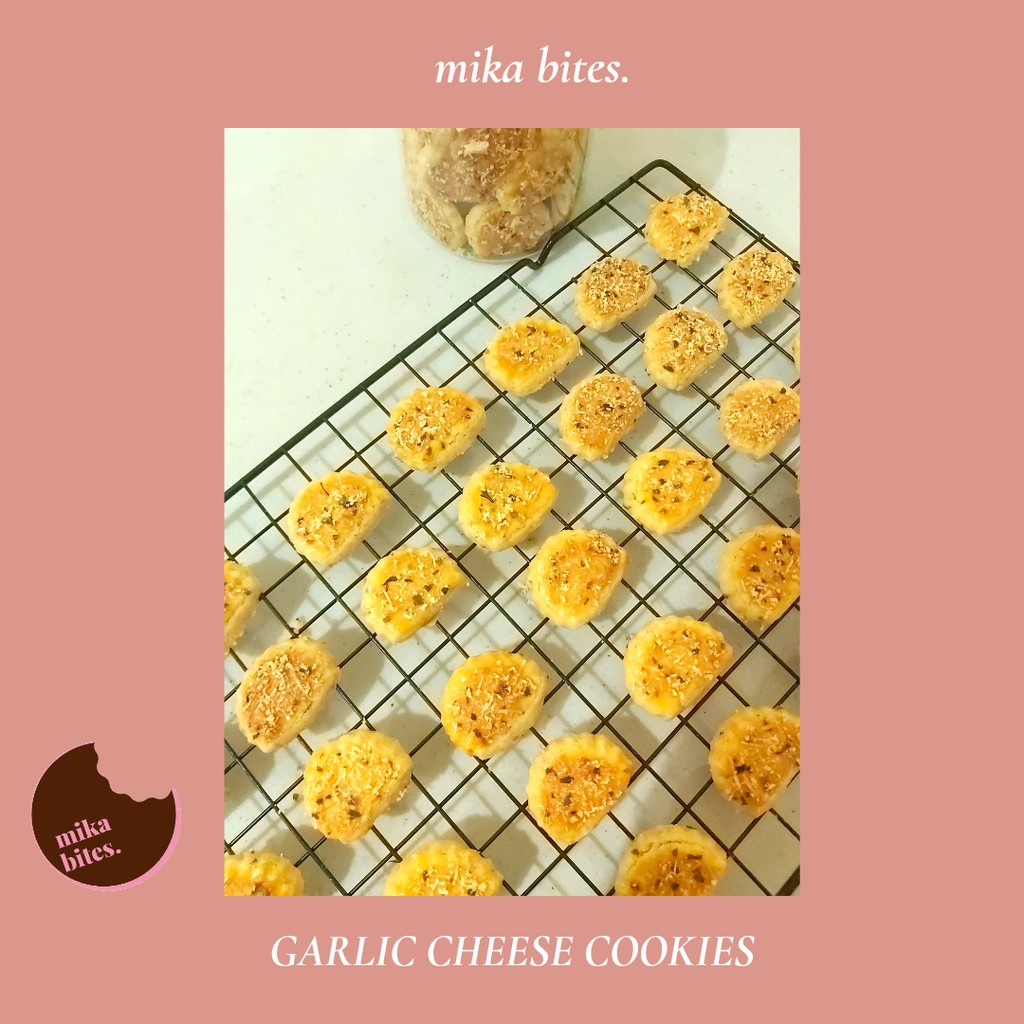 

Garlic Cheese Cookies Kukis Keju Edam Oregano