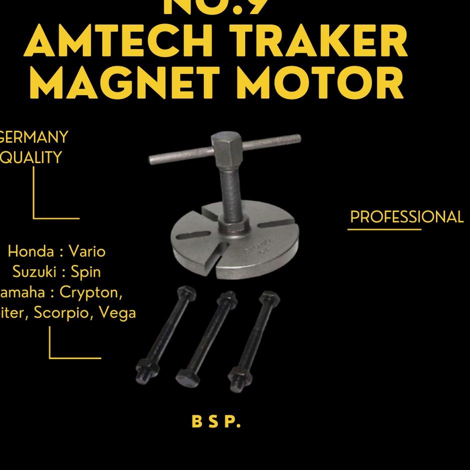Dijamin Berkualitas Amtech Treker Magnet Motor NO.9 Magnet Puller Untuk Yamaha Treker Motor Matic Untuk Motor Honda Vario Suzuki Spin Yamaha Crypton, Jupiter, Scorpio, Vega