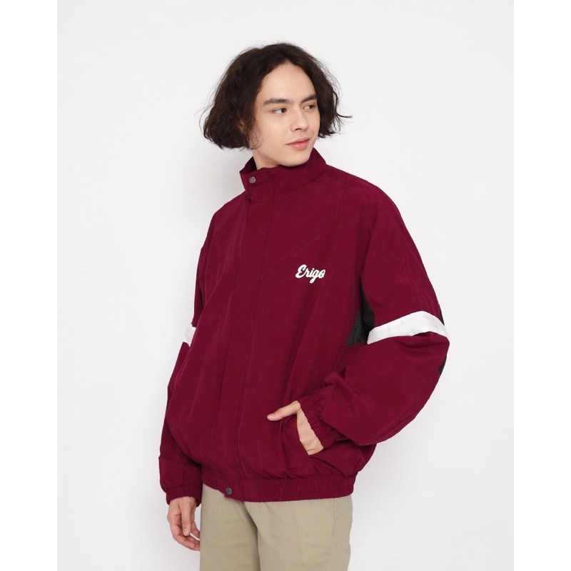 Erigo Track Suit Jacket -Maroon