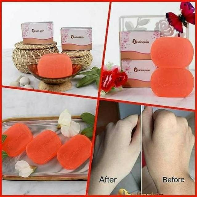 COD -  agen besar Klinskin Beauty SOAP original BPOM