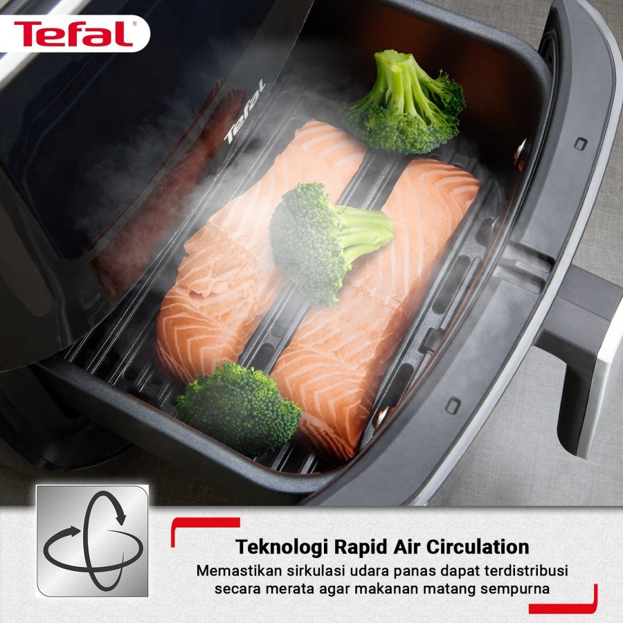 Tefal Panggangan Digital Easy Fry Steam Grill FW201 3in1 Oven Air Fryer