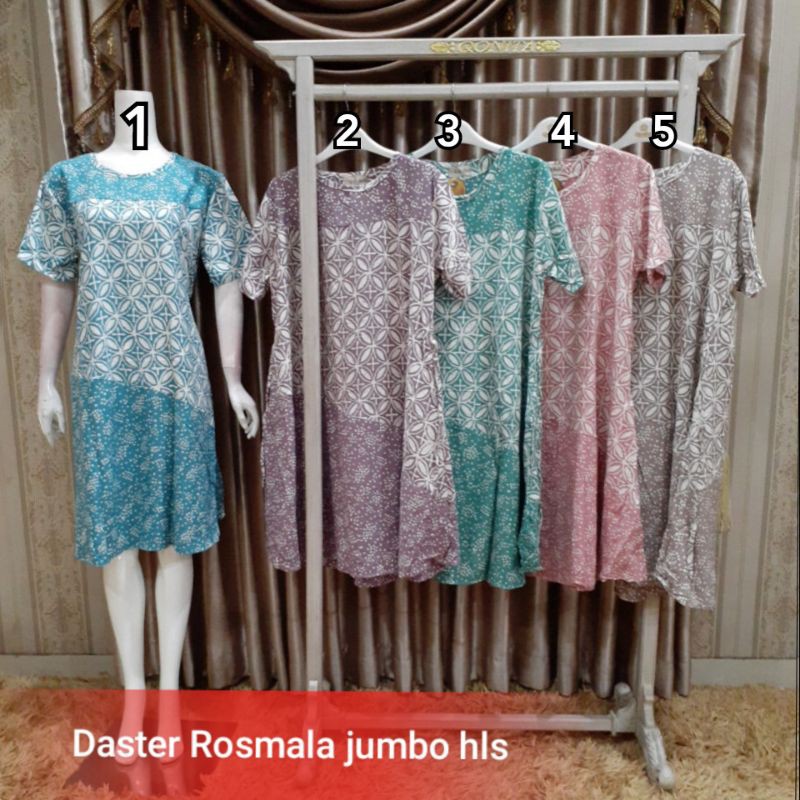 Daster Qonita Batik Pekalongan || D. rosmala jumbo hls ...