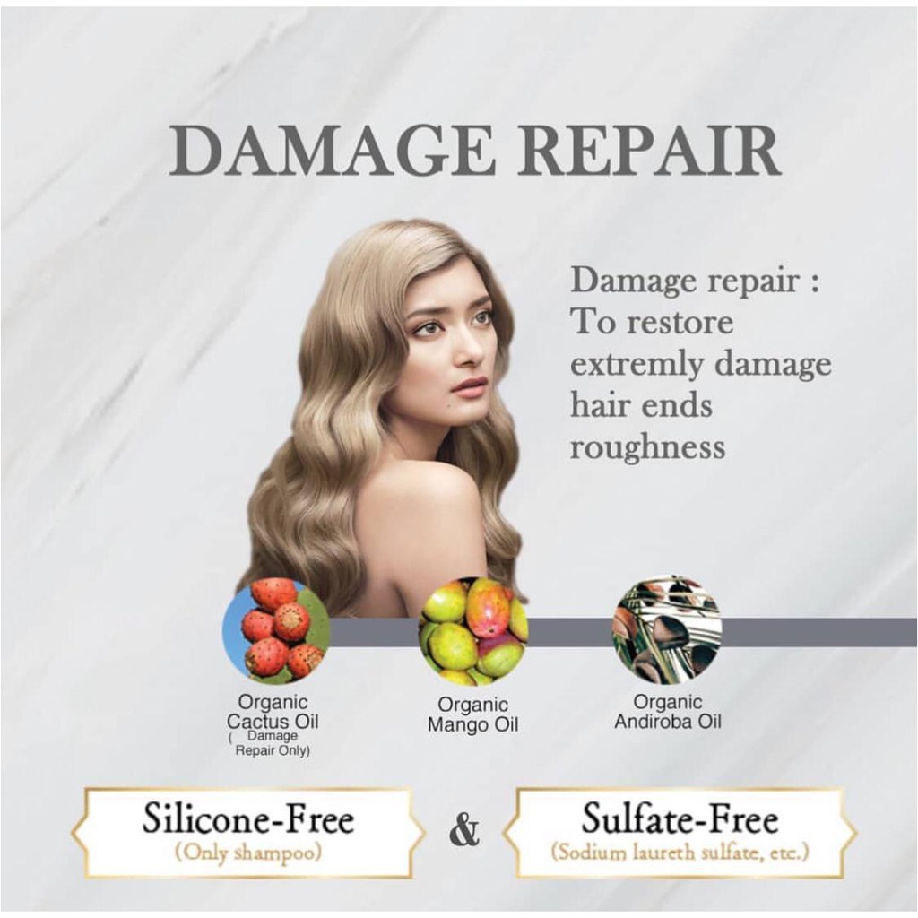 Moist Diane damage repair shampo