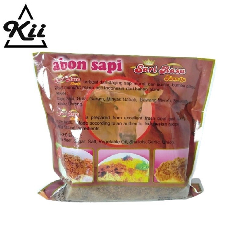 Sari Rasa Abon-Qu Abon Sapi - Original Abon Sapi Sari Rasa 100g