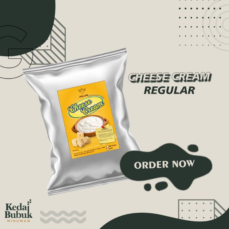 

Javaland Topping Cheese Cream / Krim Keju 1Kg | Minuman Kekinian | Topping Premix