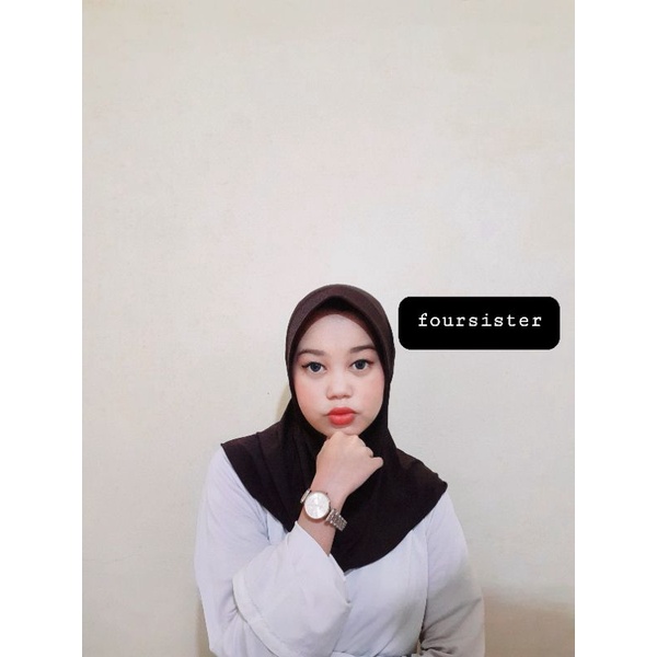 Bergo Sporty Dasya//Jilbab terbaru/Bergo Sporty/Bergo Sport hijab instan dasya/FOURSISTER
