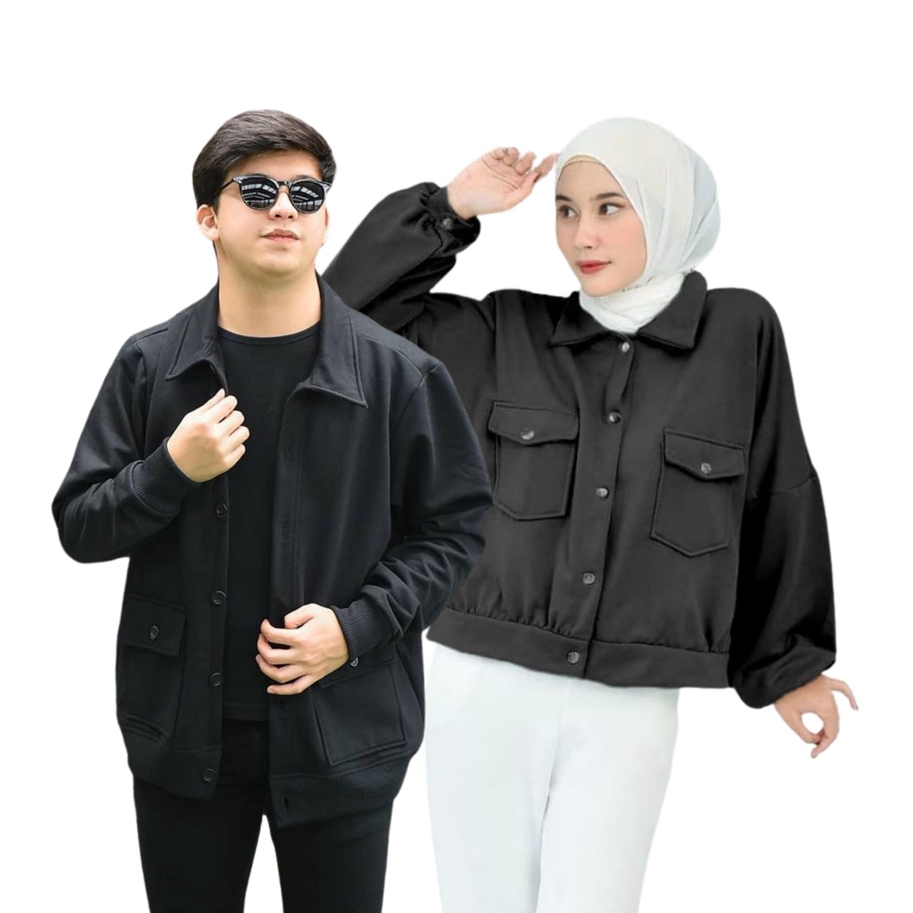 OlinXRaihan - Jaket Button Couple Terbaru