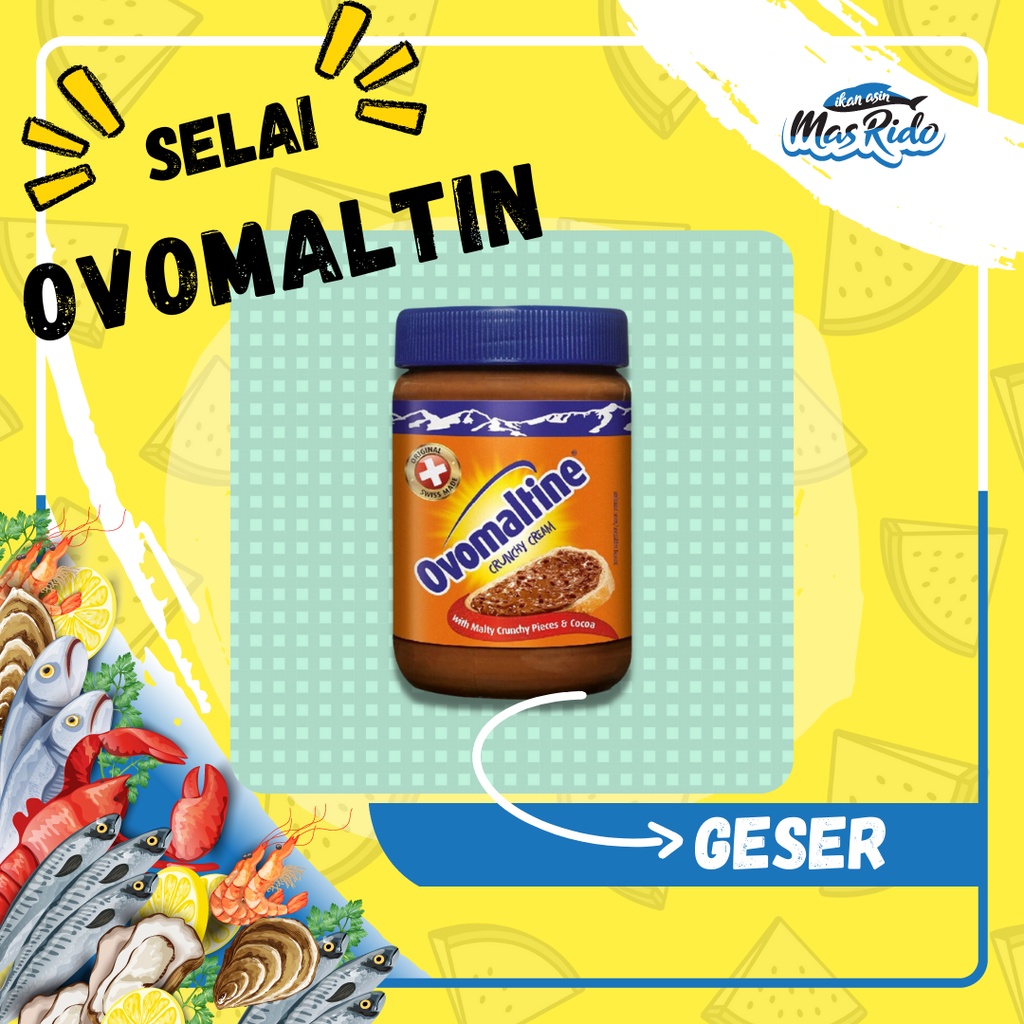 

Selai Roti Ovomaltine Crunchy Cream Selai Ovomaltin Jam Selai Coklat