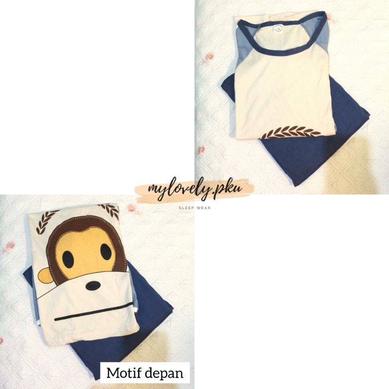 BAJU TIDUR IMPORT MOTIF PAUL FRANK
