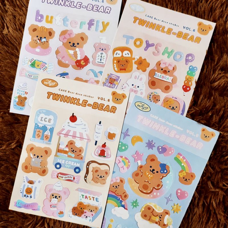 

￼sticker aesthetic twinkle bear by giftproject.id