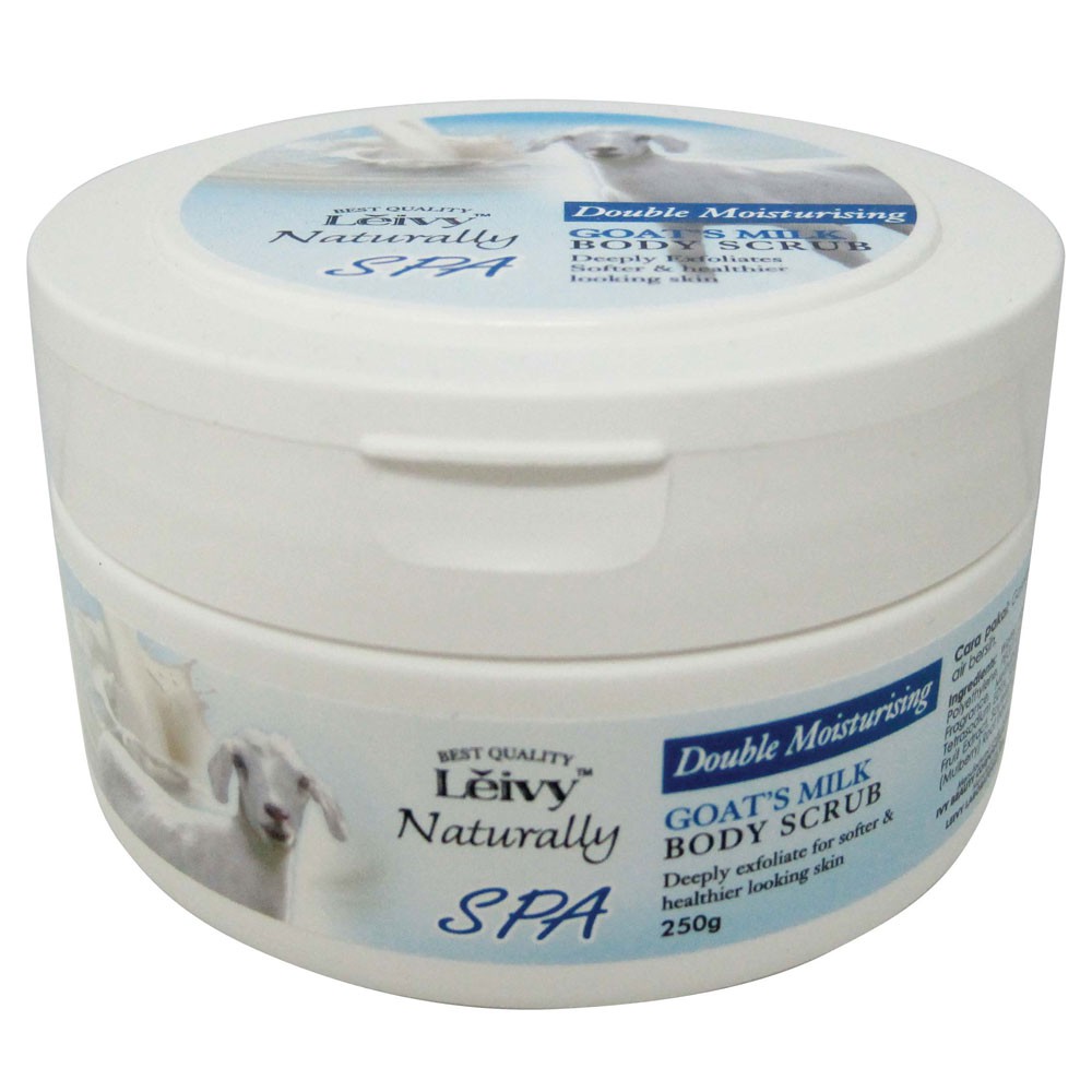 

Leivy Body Scrub Spa Goats Milk 250gr
