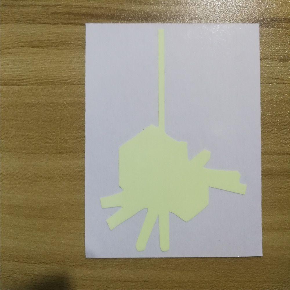 TOP Switch Luminous Stiker Dapat Dilepas Untuk Ruang Tamu Self-Adhesive Pasangan Spider Gecko Glow In The Dark