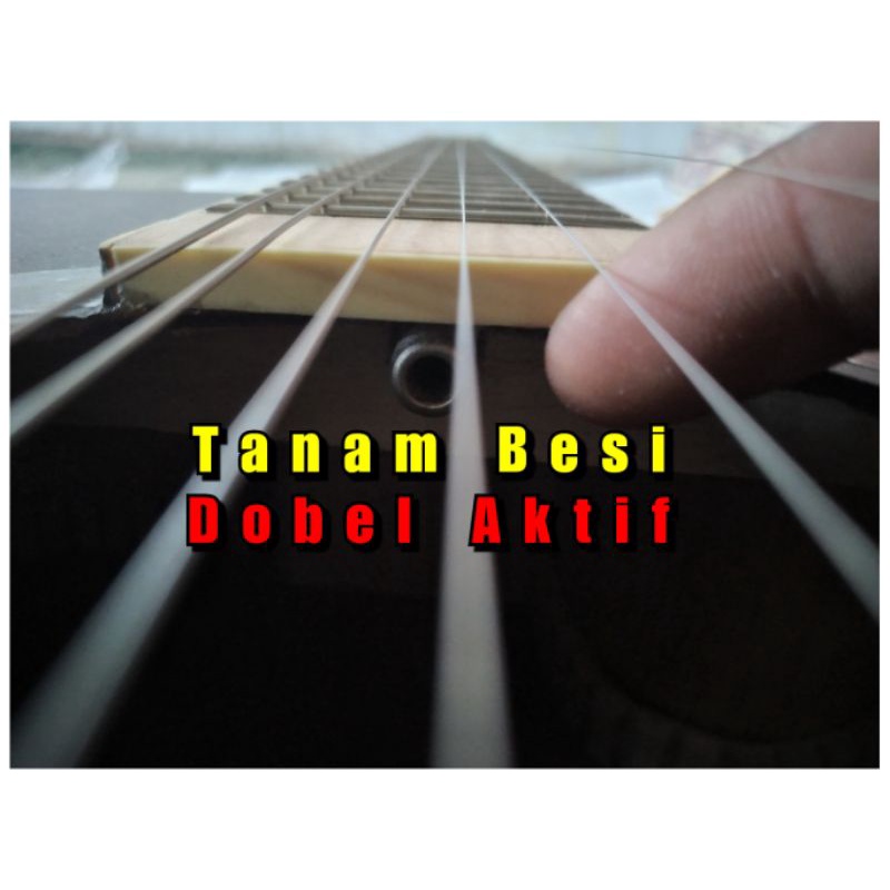 Gitar Akustik Cole Clark Custom Tanam Besi Gratis Packing Kayu
