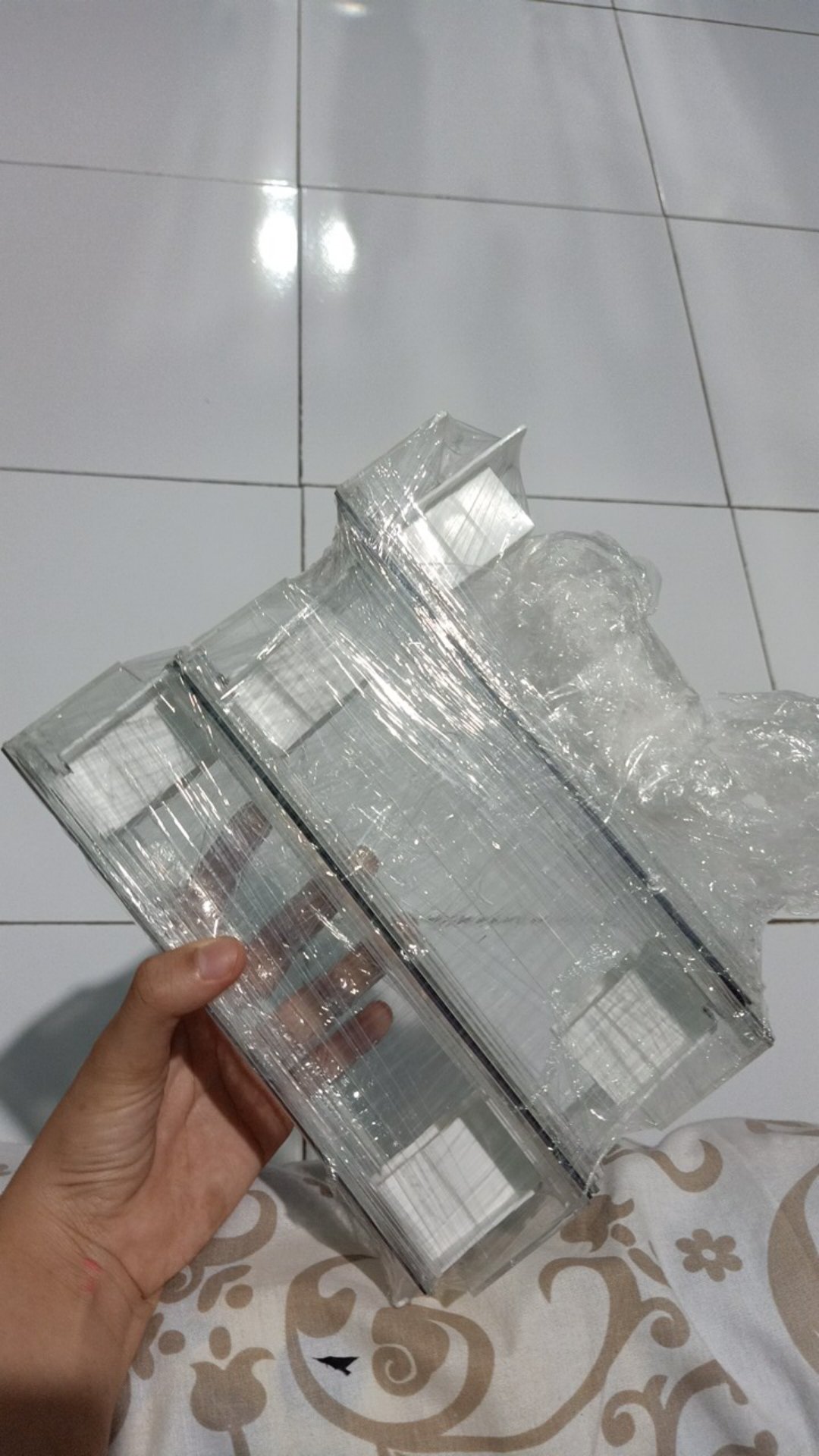 Acrylic Kotak Pusher Magnet Otomatis Toko Minimarket Supermarket