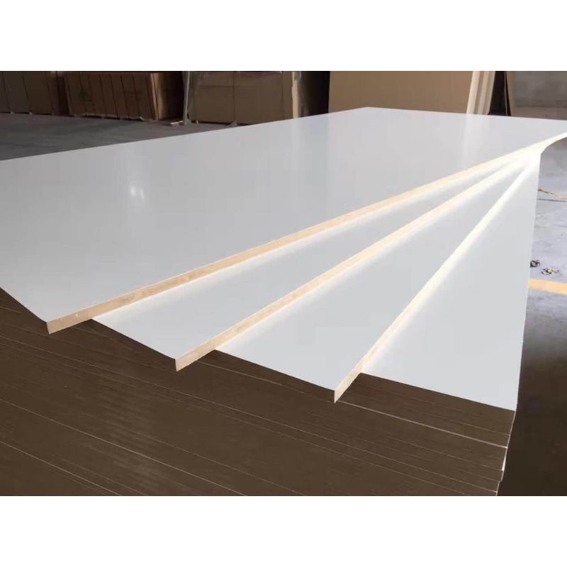 Papan MDF Lapis Putih 6mm 2 sisi Ukuran 20x30 cm / Kayu MDF Lapis HPL  Limbah Grade A / MDF Lapis Kayu 6mm