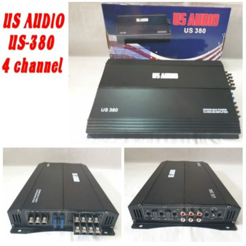 Power Mobil 4 Channel US AUDIO 8000 Watt Mosfet