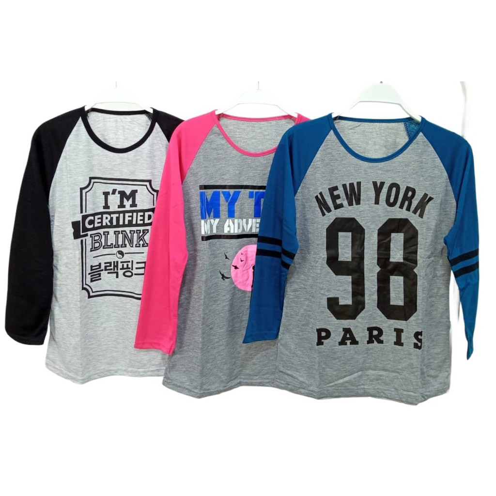 SALE | Kaos Wanita Lengan Panjang