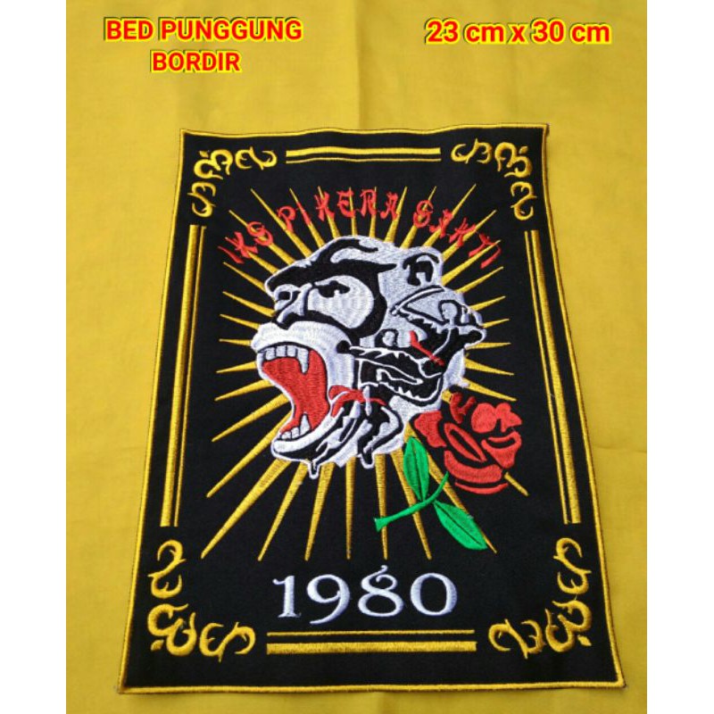 BED PUNGGUNG BORDIR IKS.PI KERA SAKTI BP 04