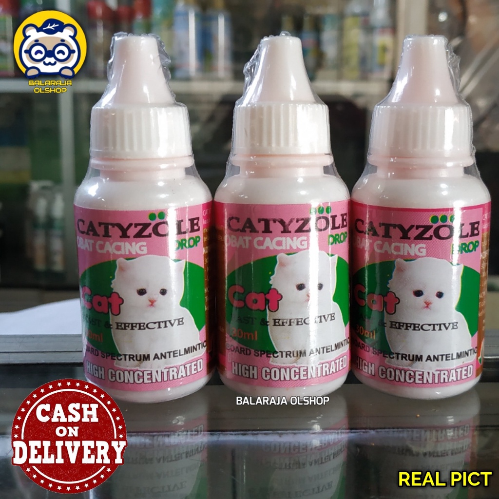 Obat Cacing Kucing Kitten - Catyzole 30 ml