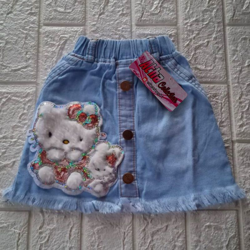 ROK ANAK jeans RAWIS