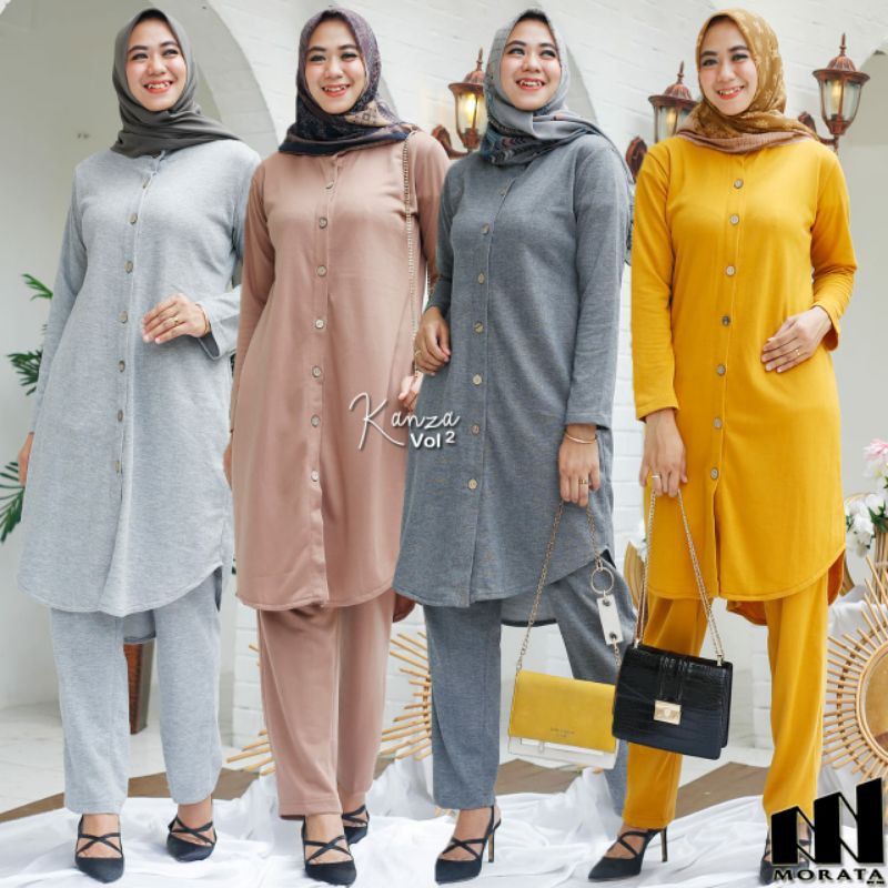 Setelan Tunik Kanza by Morata