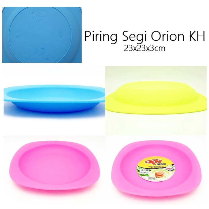 Piring Segi Orion KH 23cm