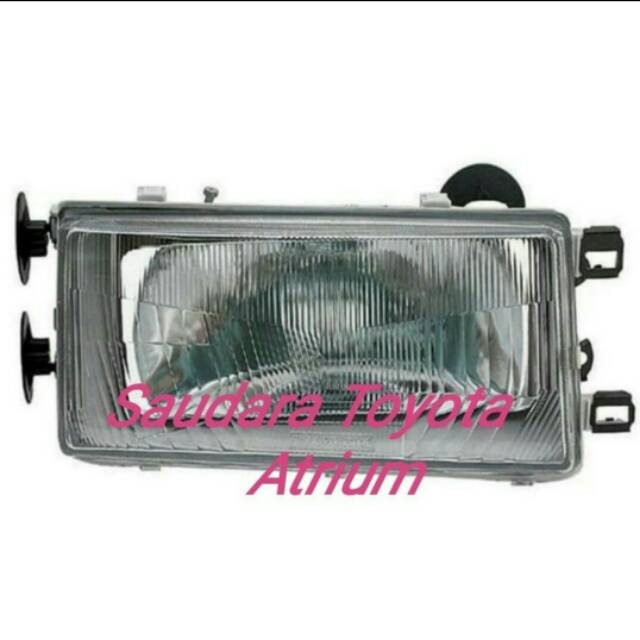 Headlamp lampu besar lampu depan corolla SE salon EE80 1987 1987