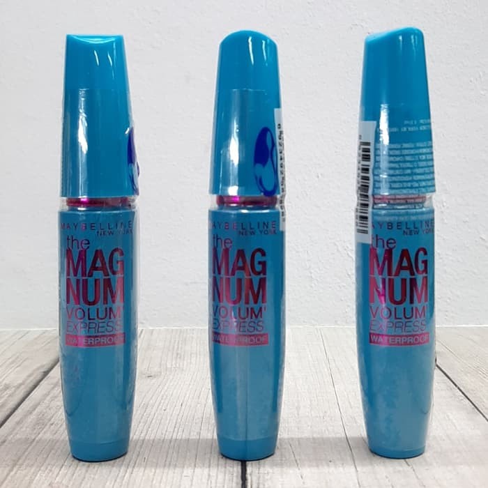 Jual KEMASAN BIRU MASCARA MAYBELLINE MAGNUM BIRU VOLUME EXPRESS