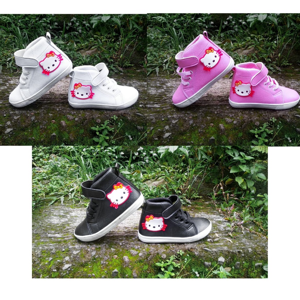 Sepatu Anak Perempuan Terbaru Boots Hello kitty