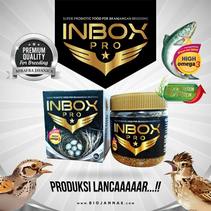 Inbox Pro Nustri Pakan Breeding untuk branjangan