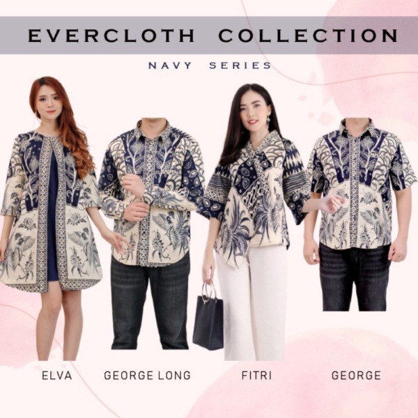 Unik Fitri Top Jumbo - Atasan Batik Jumbo Wanita Blouse Wanita - Merah Limited